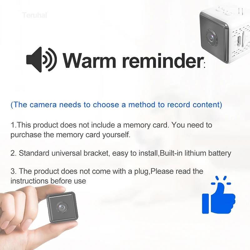 1080P 2.4G WiFi Mini Monitoring Camera Wireless Video Recorder Security Protection Smart Home Two-Way Voice For Infants And Pets