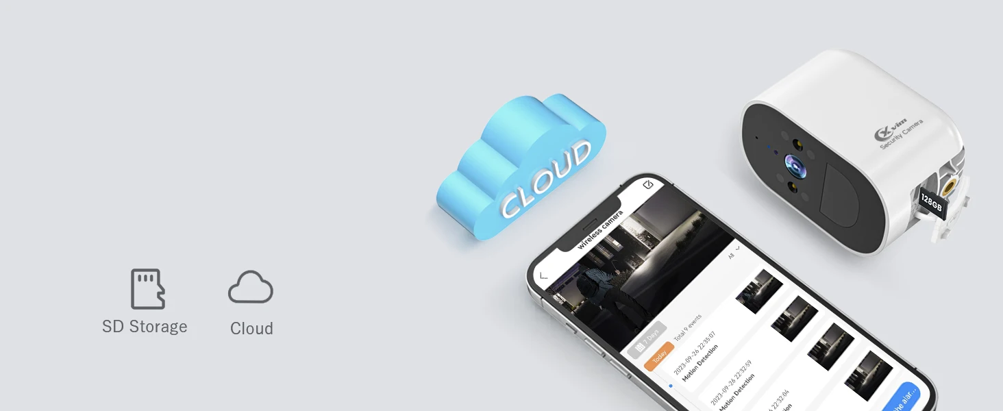 4MP WIFI IP Camera Rechargeable Battery Outdoor Surveillance Camera Color Night Vision Security Camera Home Baby Monitor