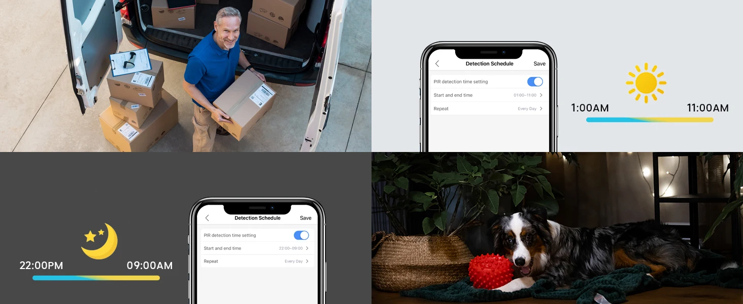 4MP WIFI IP Camera Rechargeable Battery Outdoor Surveillance Camera Color Night Vision Security Camera Home Baby Monitor