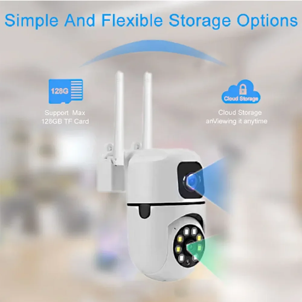 8MP IP Wifi Camera Dual Lens Security Wireless Outdoor Cameras Auto Tracking Two-way Audio HD Night Vision Home Baby Monitor 8MP IP Wifi Camera Dual Lens Security Wireless Outdoor Cameras Auto Tracking Two-way Audio HD Night Vision Home Baby Monitor