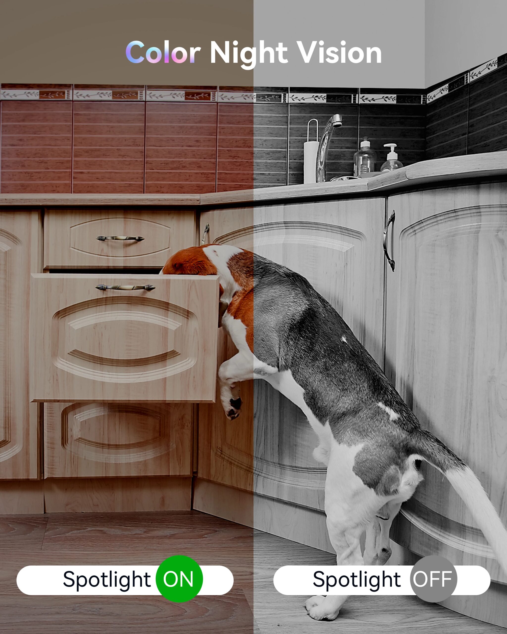 2PCS Blurams 2K Camera with Phone App, 5G/2.4GHz WiFi Indoor Security Baby Camera, 360° Pan & Tilt, 2-Way Audio, Night Vision