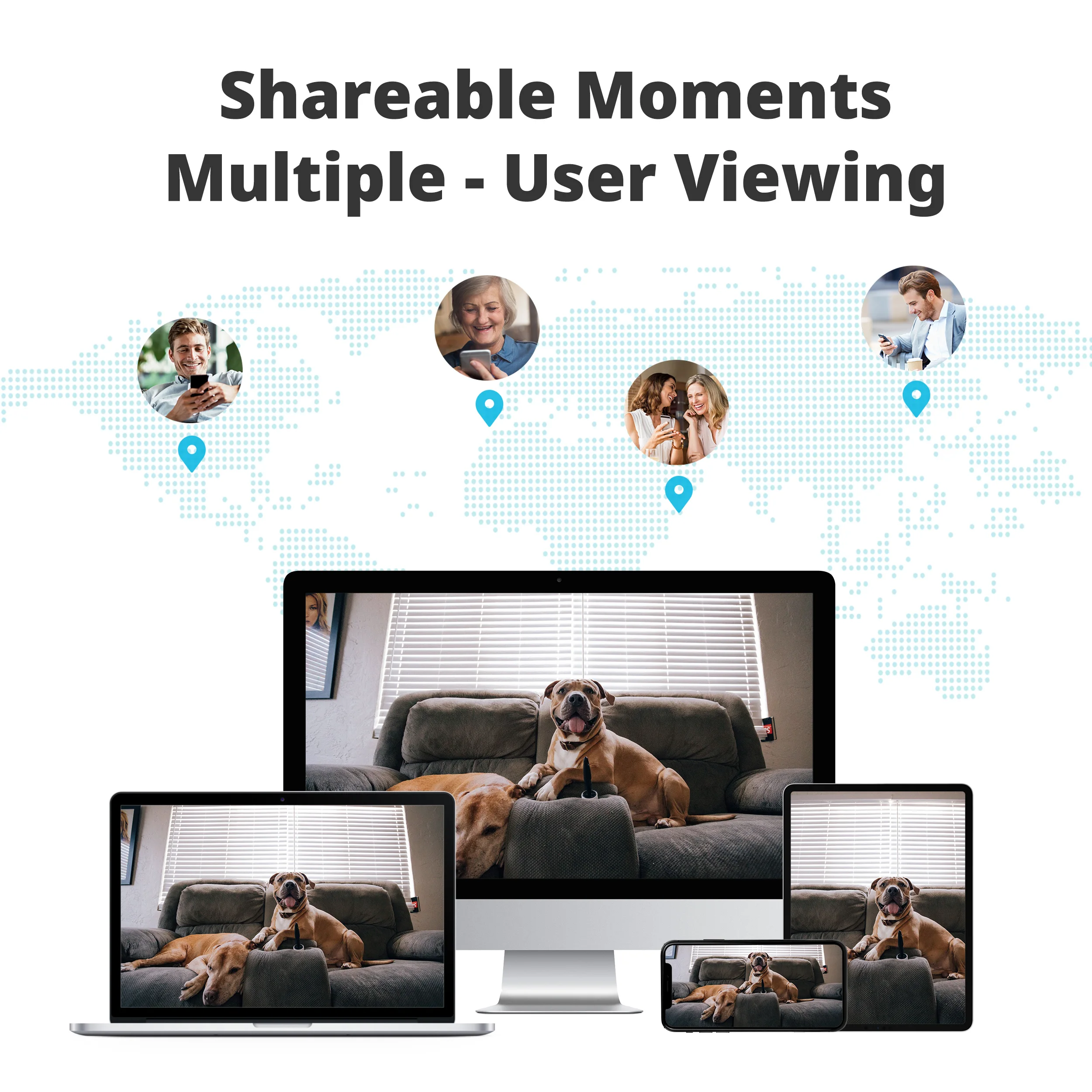 2PCS Blurams 2K Camera with Phone App, 5G/2.4GHz WiFi Indoor Security Baby Camera, 360° Pan & Tilt, 2-Way Audio, Night Vision