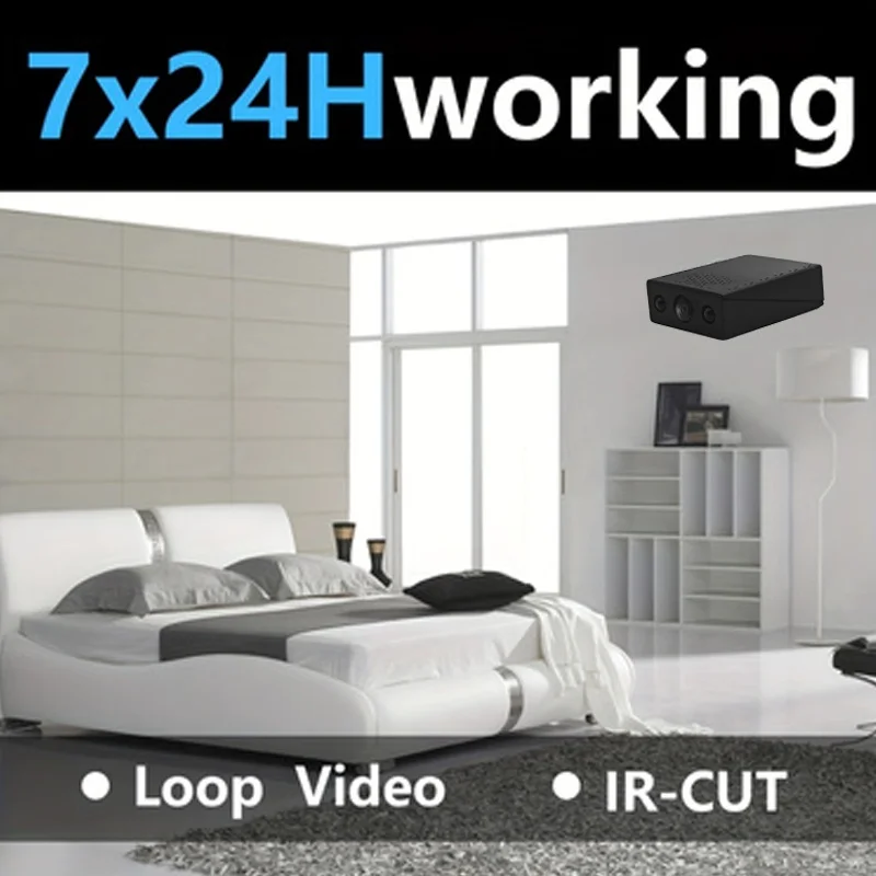 WiFi Security Camera 1080P 10X Zoom Mini Indoor Wireless Video Recorder Portable Protection Smart Home Monitoring Infants Pets