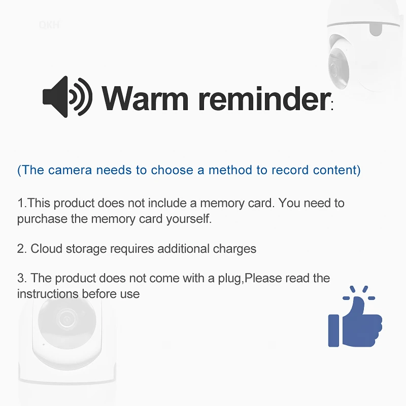 WiFi Security Camera 1080P 10X Zoom Mini Indoor Wireless Video Recorder Portable Protection Smart Home Monitoring Infants Pets