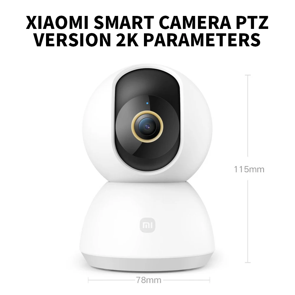 Original Xiaomi Smart Camera 2K 1296P HD 360 Angle Indoor Baby Security Monitor WIFI Night Webcam Video IP Camera Mi-Smart Home