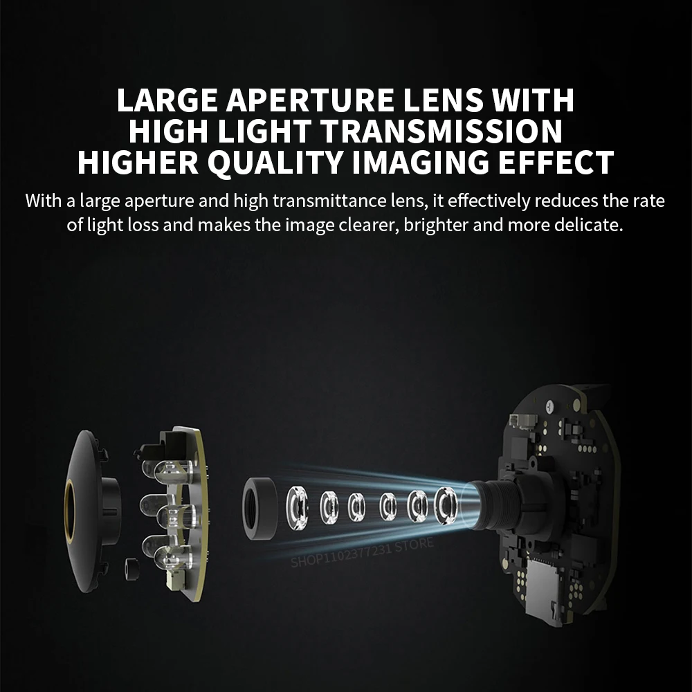 Original Xiaomi Smart Camera 2K 1296P HD 360 Angle Indoor Baby Security Monitor WIFI Night Webcam Video IP Camera Mi-Smart Home