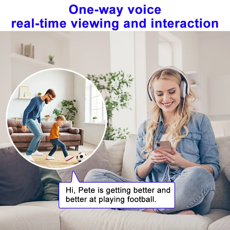 Wireless Mini Camera HD Portable Smart Wireless WiFi Camera Smal IP Camera for Home Security Surveillance Camera Baby Monitor