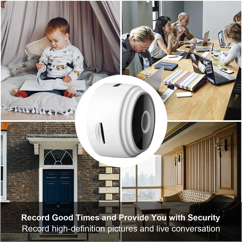 WiFi Mini Camera Wireless Monitoring Camera Voice Protection Recorder Security Monitoring Camera Smart Home For Infants And Pets