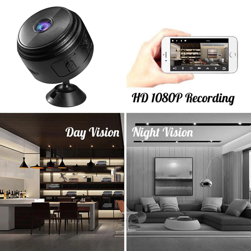 WiFi Mini Camera Wireless Monitoring Camera Voice Protection Recorder Security Monitoring Camera Smart Home For Infants And Pets
