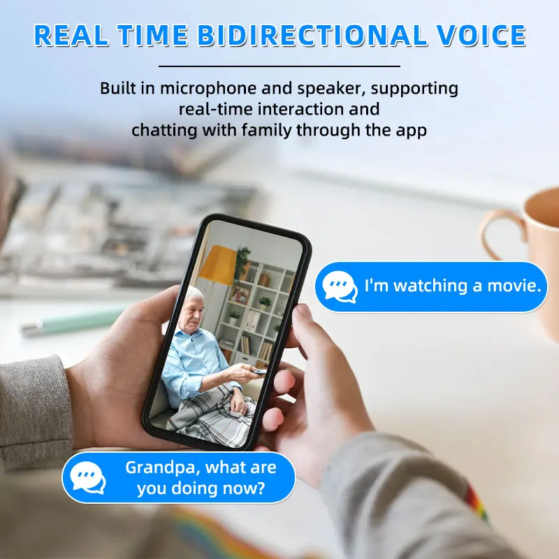 3MP Wireless WiFi Camera with Night Vision Smart Home Wireless Security Camera Outdoor CCTV Surveillance Camera Baby Monitor