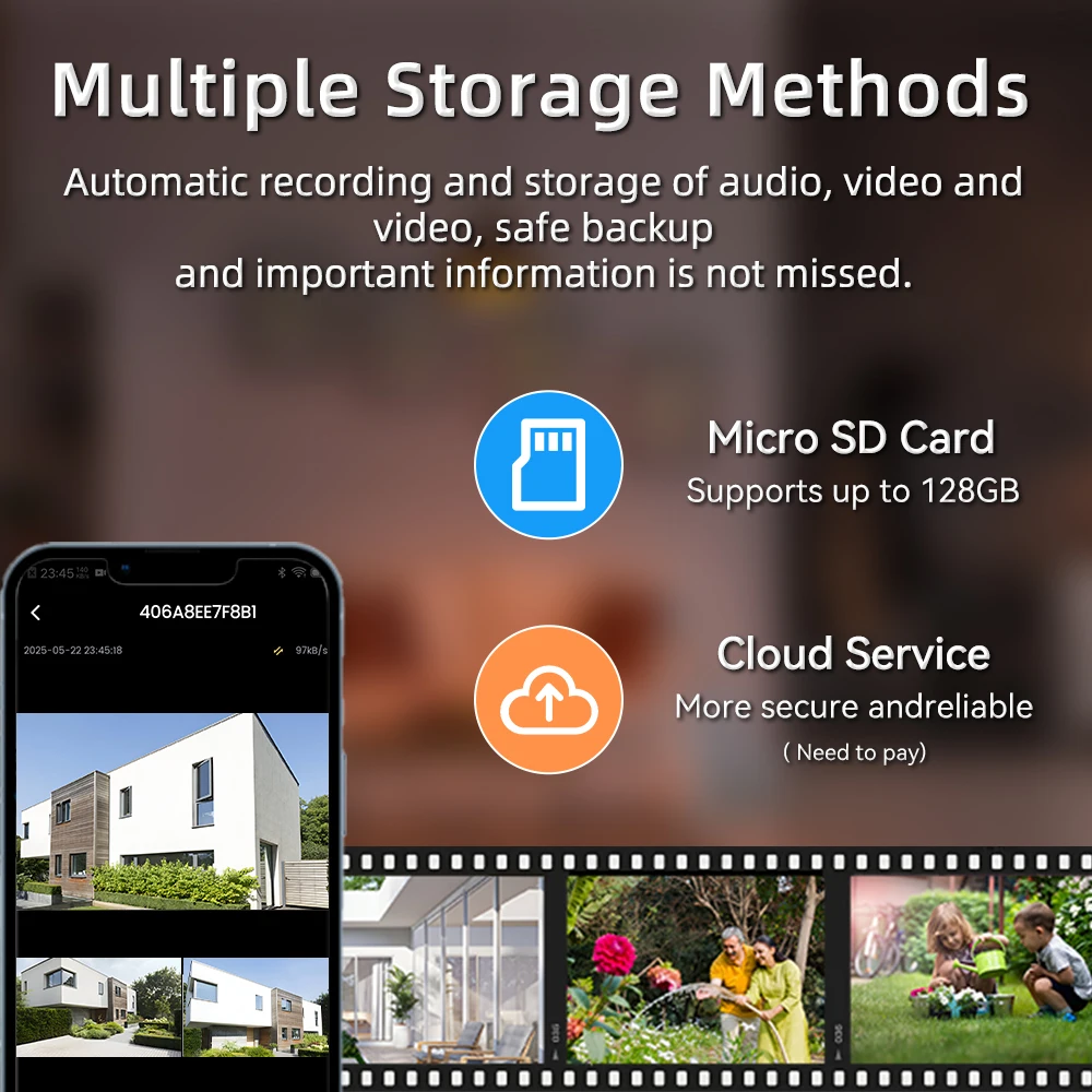 O-Kam Pro 5MP 2.4G/5G WiFi Indoor Baby Monitor Security Camera | One-Touch Call | Color Night Vision | Human Tracking | 355° PTZ