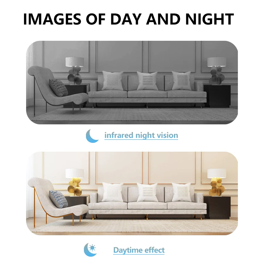 BERRY IOT 3MP WiFi Monitoring Camera Baby Monitor PTZ Indoor Security Camera CCTV Voice Intercom Night Vision Capability ICSEE