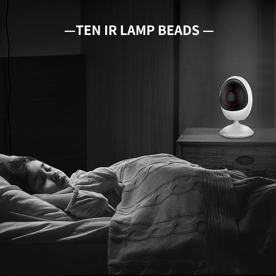 BerryI Iot 2MP Security Protection WIFI Indoor Baby Pet Night Vision Monitoring Mini Camera Human Detection Two-Way Audio ICSEE