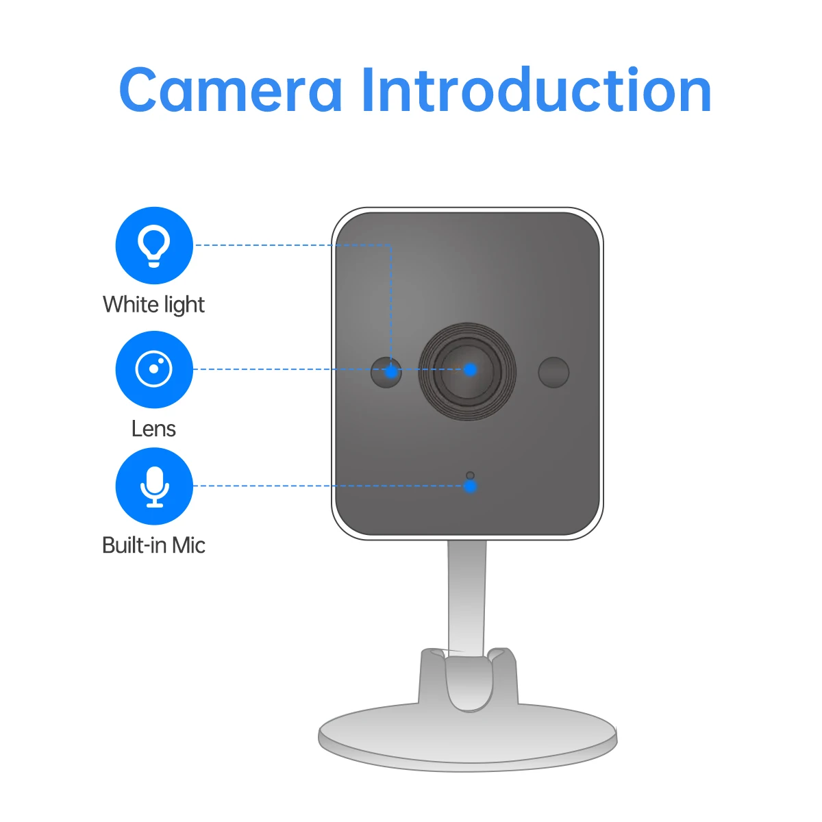 1080P Wifi IP Camera CCTV Surveillance CameraIndoor And Outdoor Waterproof 2MP Mini Camera Night Smart Home Baby Monitor ﻿