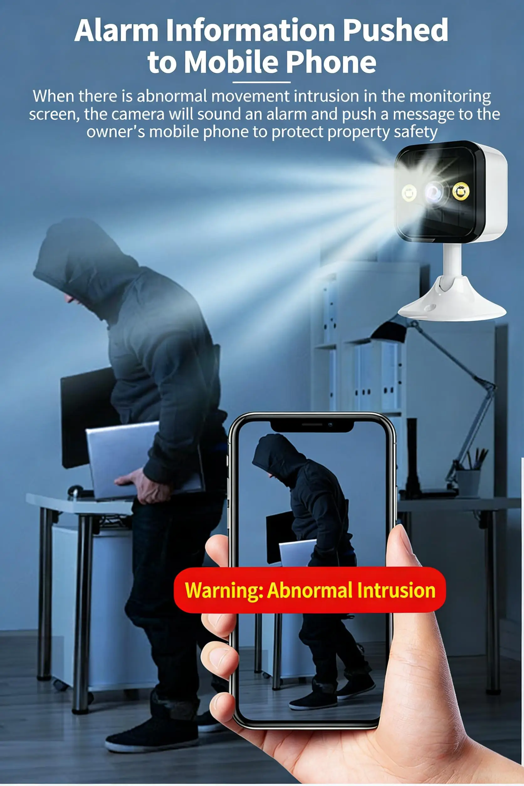 1080P Wifi IP Camera CCTV Surveillance CameraIndoor And Outdoor Waterproof 2MP Mini Camera Night Smart Home Baby Monitor ﻿