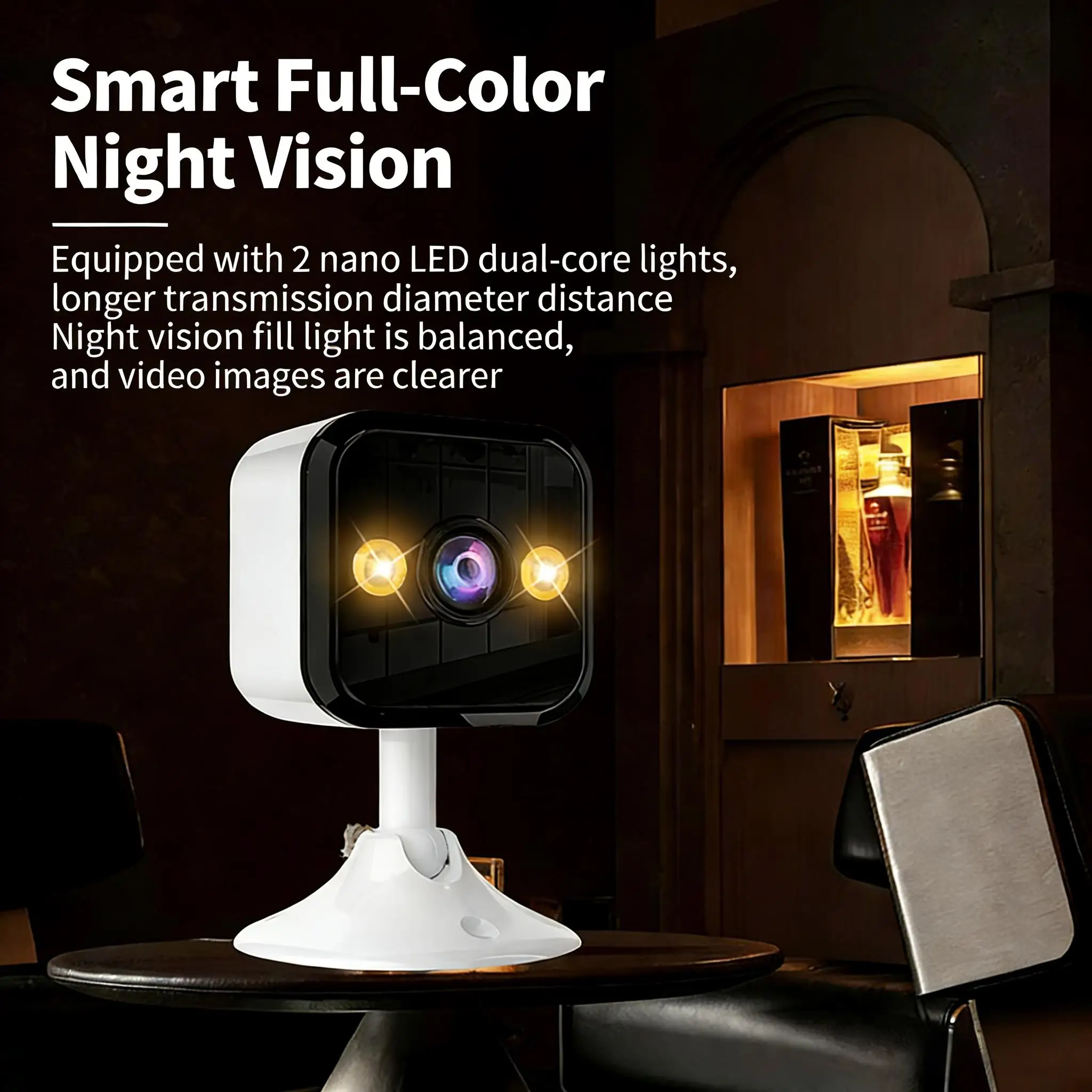 1080P Wifi IP Camera CCTV Surveillance CameraIndoor And Outdoor Waterproof 2MP Mini Camera Night Smart Home Baby Monitor ﻿