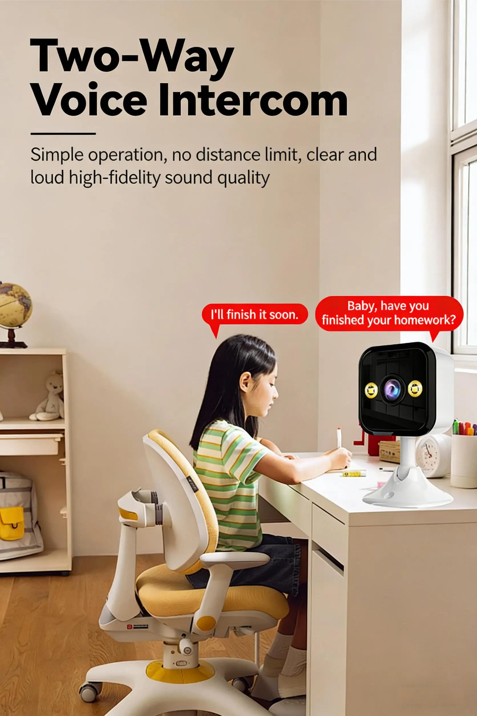 1080P Wifi IP Camera CCTV Surveillance CameraIndoor And Outdoor Waterproof 2MP Mini Camera Night Smart Home Baby Monitor ﻿