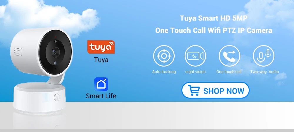 Tuya Smart Astronaut Wireless IP PTZ Camera 5MP WiFi Indoor Robot Baby Monitor Two Way Audio Motion Detection Video Robot Webcam