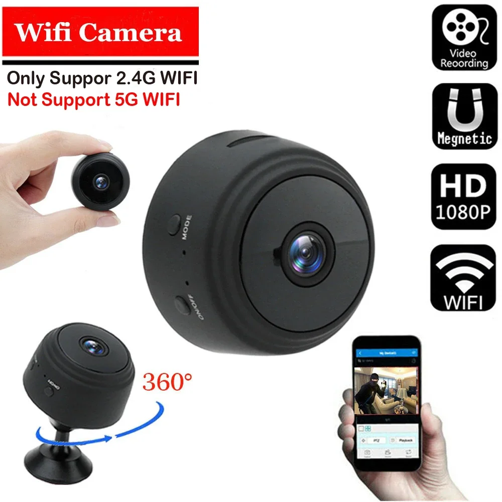 A9 WiFi Mini Camera Wireless Video Recorder Security Protection Camera Smart Home Monitoring Camera For Infants And Pets