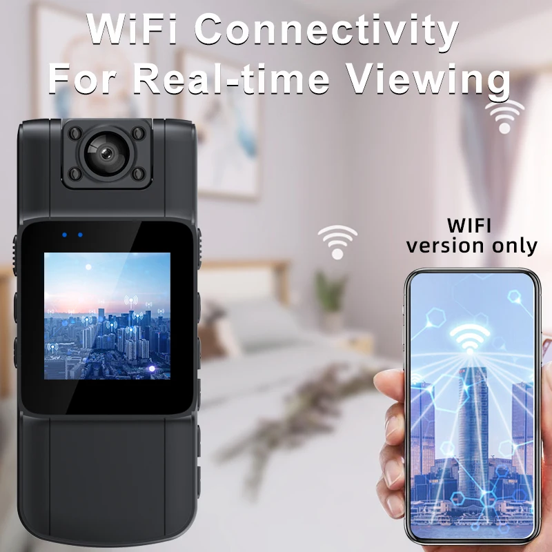 4K HD WiFi Mini Camera Portable Digital Video Recorder Cycling BodyCam Infrared Night Vision Police Camera Small Bike Camcorder 4K HD WiFi Mini Camera Portable Digital Video Recorder Cycling BodyCam Infrared Night Vision Police Camera Small Bike Camcorder
