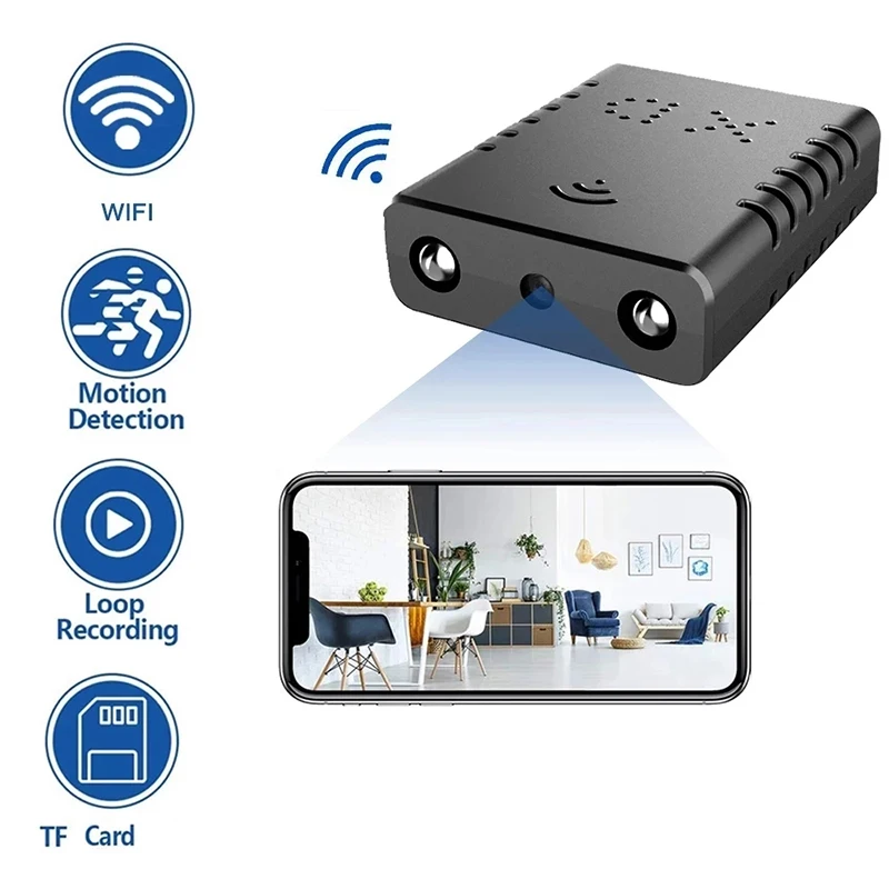 Full HD 1080P Mini Camera XD Infrared Night Vision Camera  Motion Detection Security Camcorder Sport WIFI Video Recorder