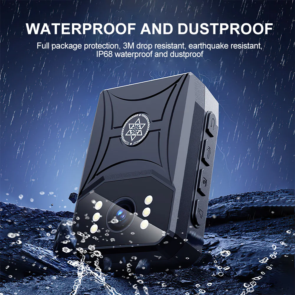 Mini 4K HD Cameras with WIFi 3000mAh Digtal Video Recorder with IPS Screen Night Vision Police Body Camera Portable Camcorder Mini 4K HD Cameras with WIFi 3000mAh Digtal Video Recorder with IPS Screen Night Vision Police Body Camera Portable Camcorder