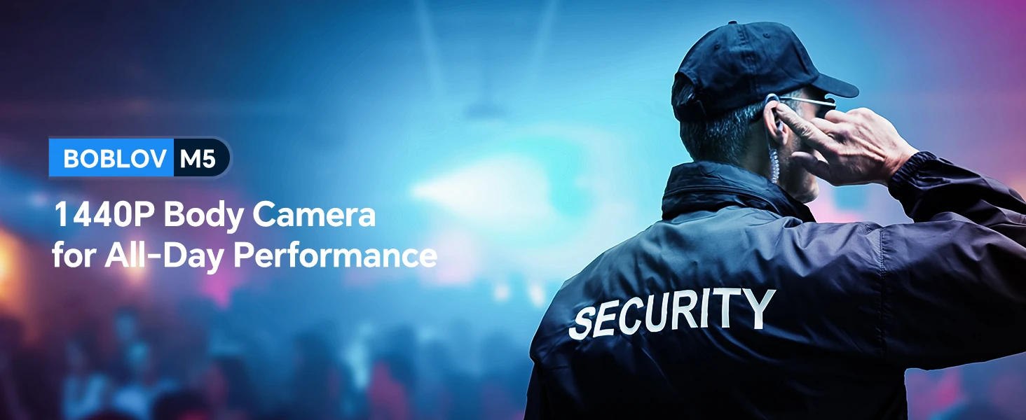 BOBLOV M5 2K Body Camera , 4200mAh 15Hrs Recording, GPS & IP67 Waterproof, Dashcam Suction Mount for Law Enforcement/Security BOBLOV M5 2K Body Camera , 4200mAh 15Hrs Recording, GPS & IP67 Waterproof, Dashcam Suction Mount for Law Enforcement/Security