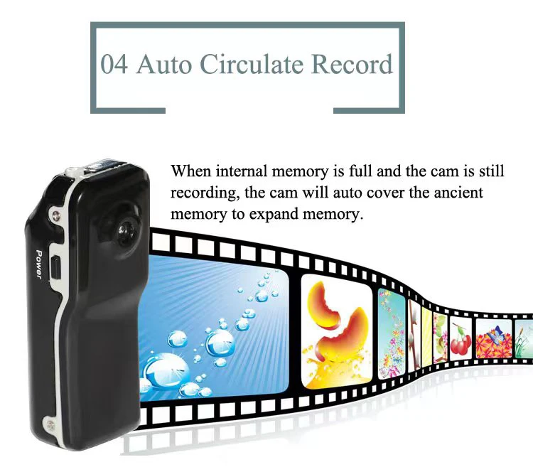 For Home and OfficeHD Mini DV Camera Body Camcorder Mount Portable Video Record Nanny Security Cam Small Sports Car DVR Webcam