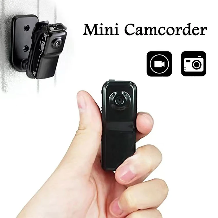 For Home and OfficeHD Mini DV Camera Body Camcorder Mount Portable Video Record Nanny Security Cam Small Sports Car DVR Webcam