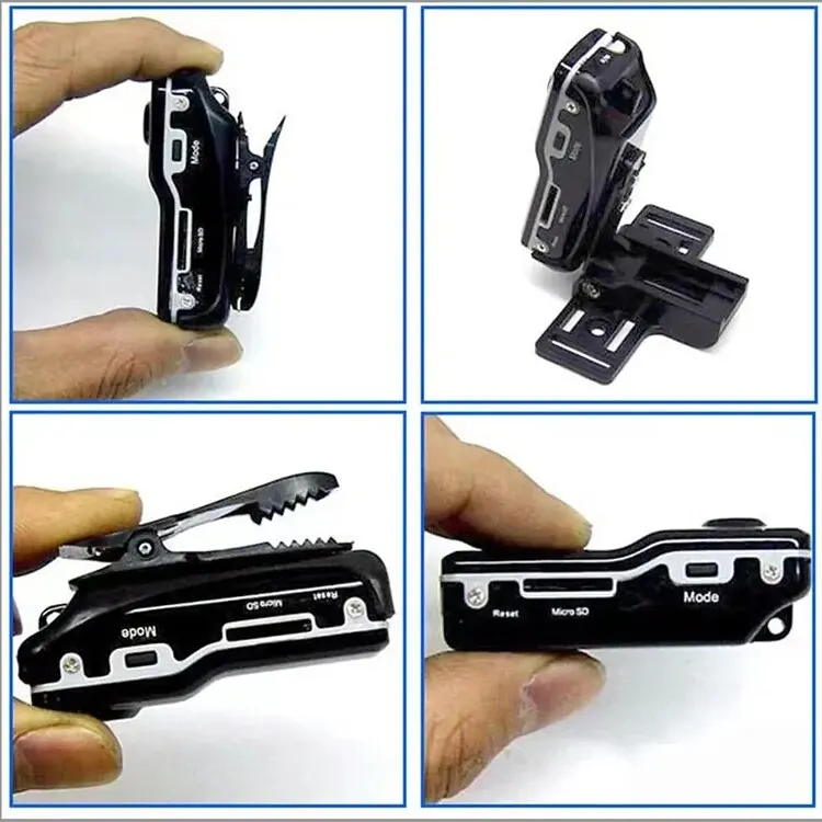 For Home and OfficeHD Mini DV Camera Body Camcorder Mount Portable Video Record Nanny Security Cam Small Sports Car DVR Webcam