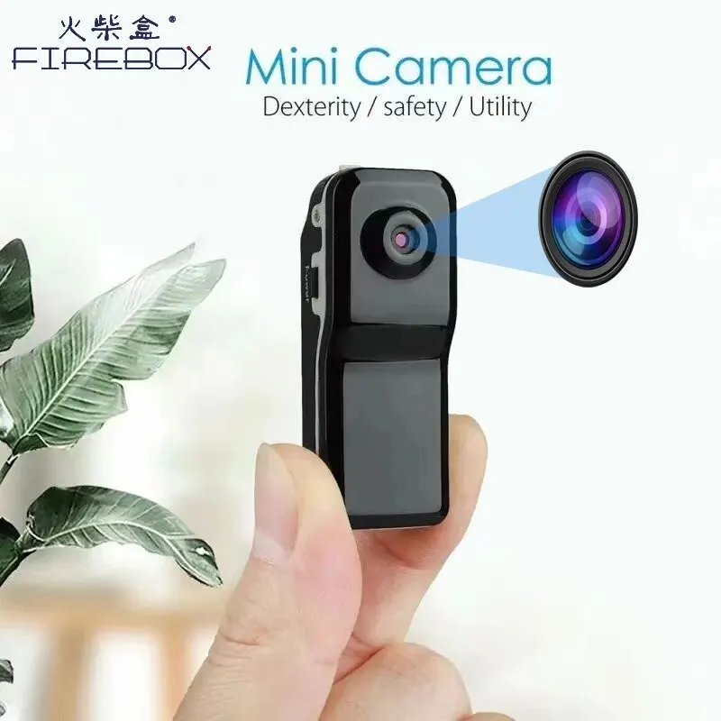 For Home and OfficeHD Mini DV Camera Body Camcorder Mount Portable Video Record Nanny Security Cam Small Sports Car DVR Webcam