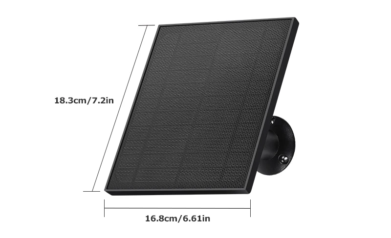 INQMEGA 5MP Solar 4G Camera Outdoor Surveillance Camouflage Color Security Mini  Camera PIR Detection Auto Tracking UBox APP