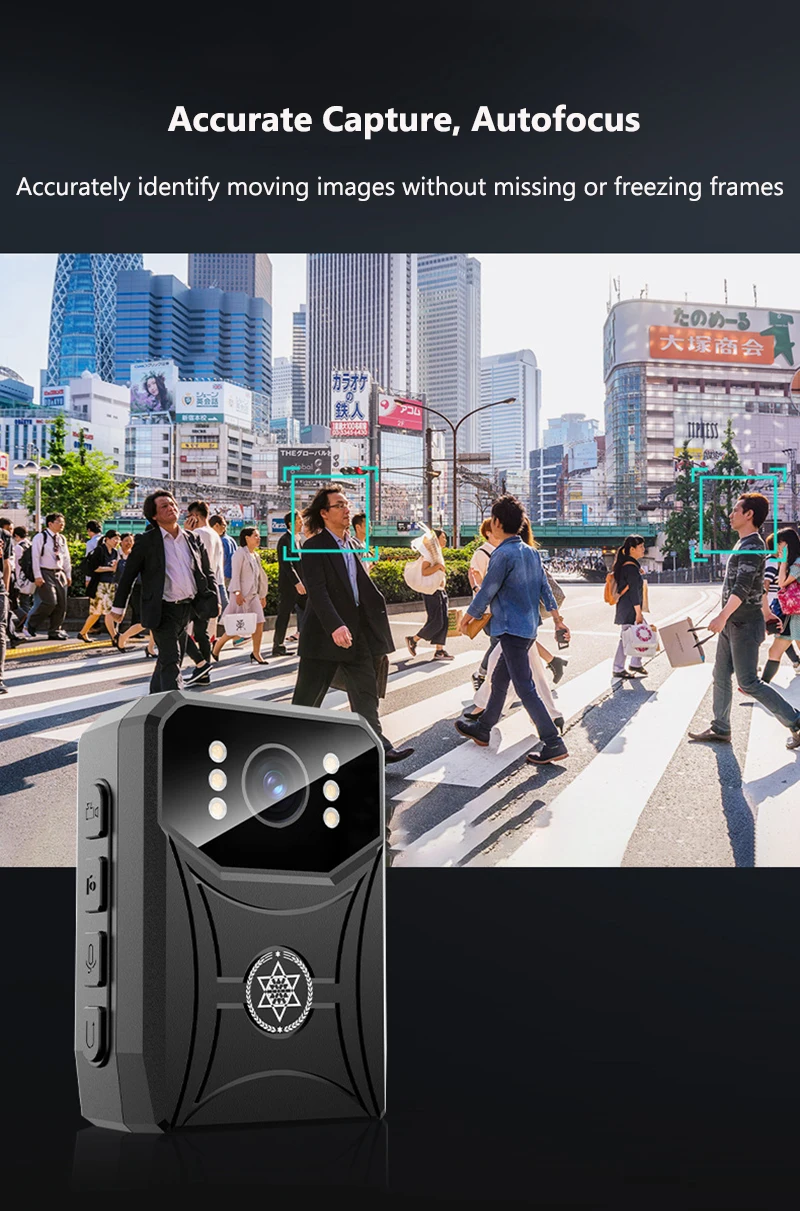 4K Mini Camera Outdoor Law Enforcement Recorder WIFI Camera With HD Screen Night Vision Police Bodycam Portable Body Camcorders