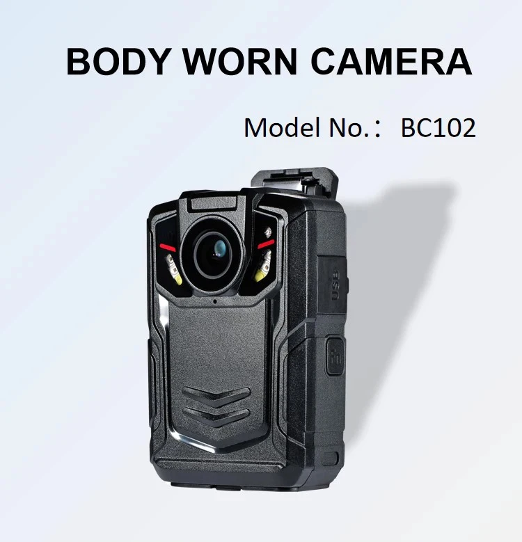 HD 1512P video recording Multi-functional Body Worn IR Night Vision Camera Support 4G WIFI GPS  2700mAh Battery
