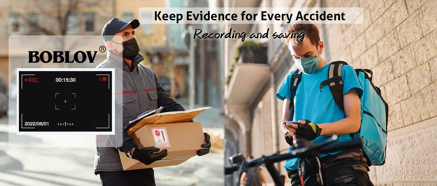 BOBLOV M7 256G Body Camera 180 Rotatable Lens GPS Body Cam Last 14 Hours Video Recording Police Body Worn Cam for Daily Shooting