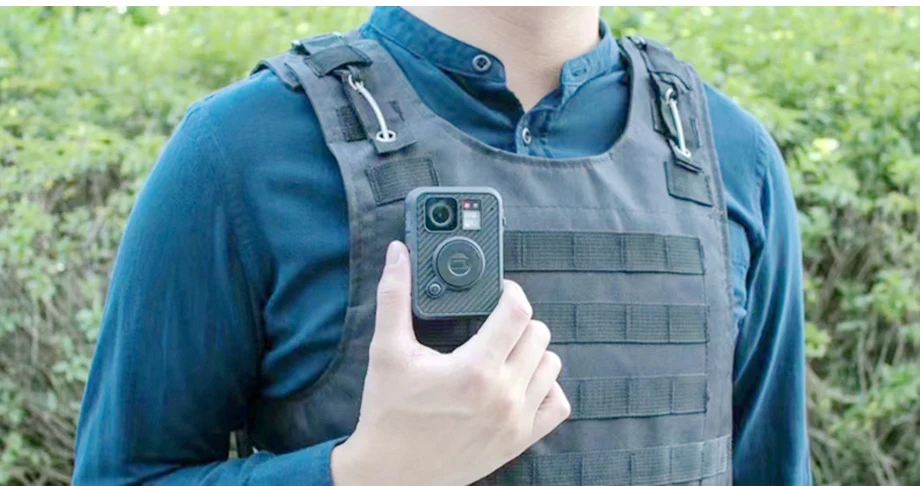 Eeyelog Big button in front one key record EIS gps function body worn camera-F1 model