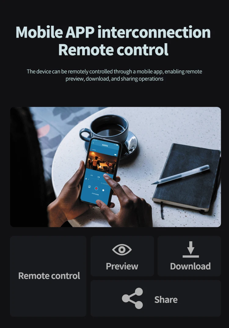 PHILIPS Original Body Worn Camera 1080P Night Vision VTR8003 Video Recording Equipment