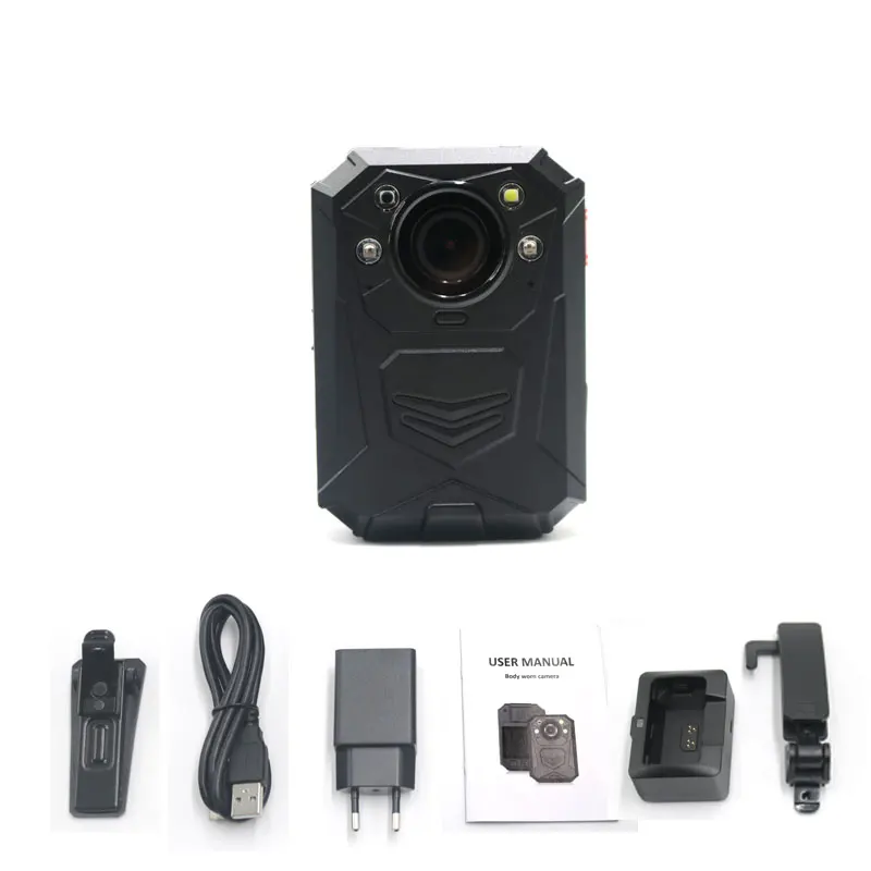 Infrared Night Vision GPS Waterproof IP66 Drop-resistant Professional Recorder X8A Body Worn Camera for Guard Security