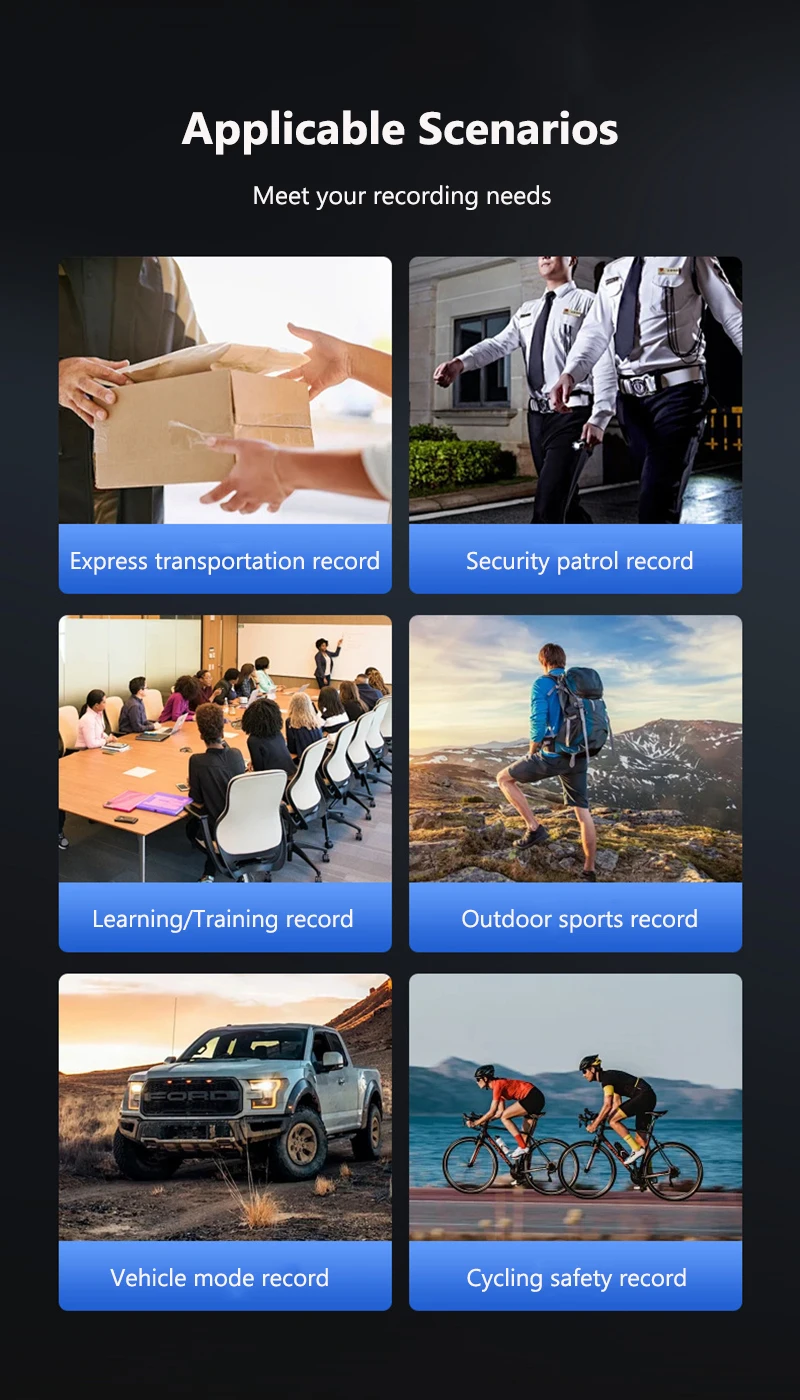 4K Mini Camera Outdoor Law Enforcement Recorder WIFI Camera With HD Screen Night Vision Police Bodycam Portable Body Camcorders