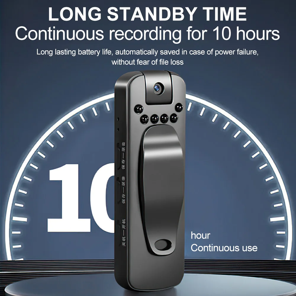 HD 1080P Mini Camera Portable Camcorder Recording Pen Police Body Worn Camera Infrared Night Vision Digital Video Recorder DVR