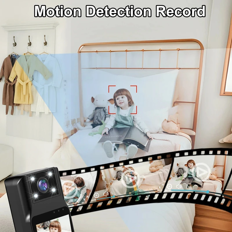 Sport Camera Mini Camera 4K HD Wifi Magnetic Back Clip Digital Video Recorder Worn Body Cam Night Vision DVR NEW