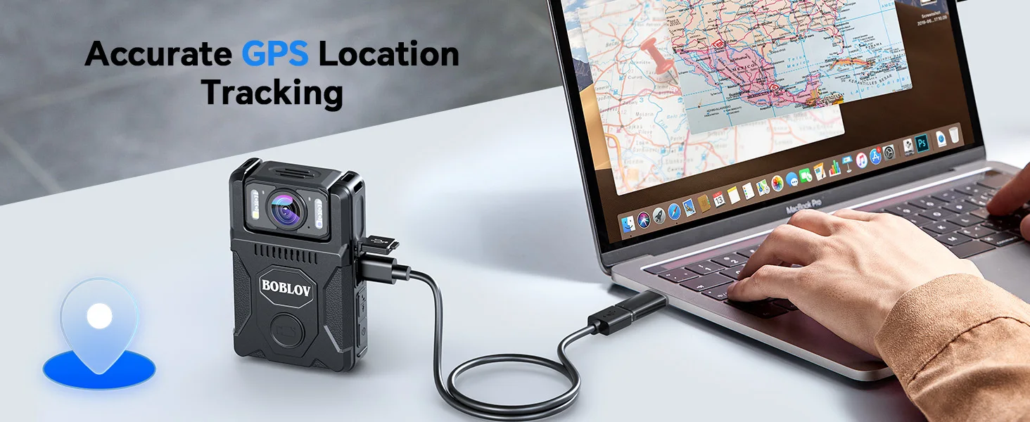 BOBLOV M7 128GB 1080P Body Camera - 4000mAh 14Hrs GPS Recording, 180° Rotatable Lens for Law Enforcement/Daily Use/Patrol BOBLOV M7 128GB 1080P Body Camera - 4000mAh 14Hrs GPS Recording, 180° Rotatable Lens for Law Enforcement/Daily Use/Patrol