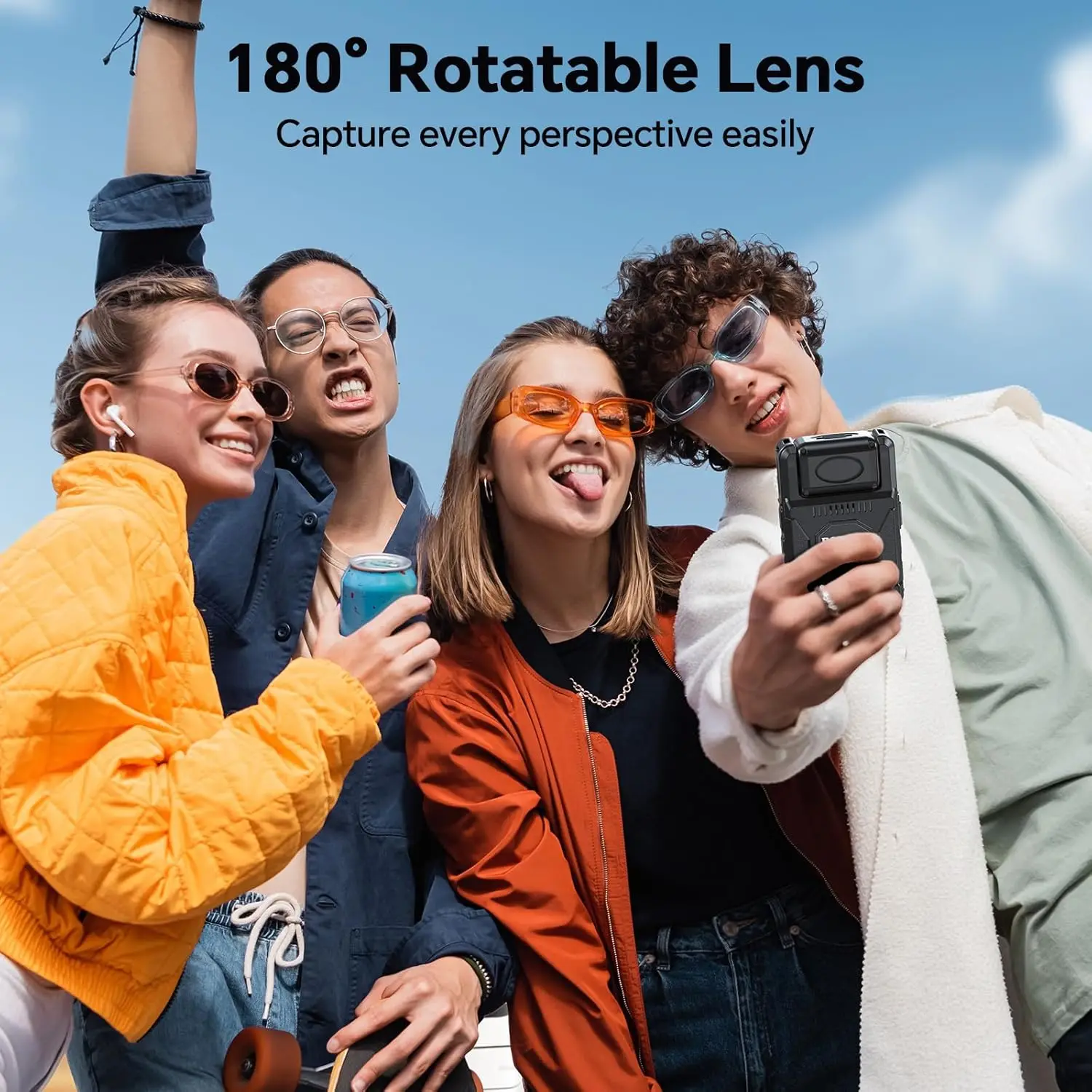 BOBLOV M7 128GB 1080P Body Camera – 4000mAh 14Hrs GPS Recording, 180° Rotatable Lens for Law Enforcement/Daily Use/Patrol BOBLOV M7 128GB 1080P Body Camera - 4000mAh 14Hrs GPS Recording, 180° Rotatable Lens for Law Enforcement/Daily Use/Patrol