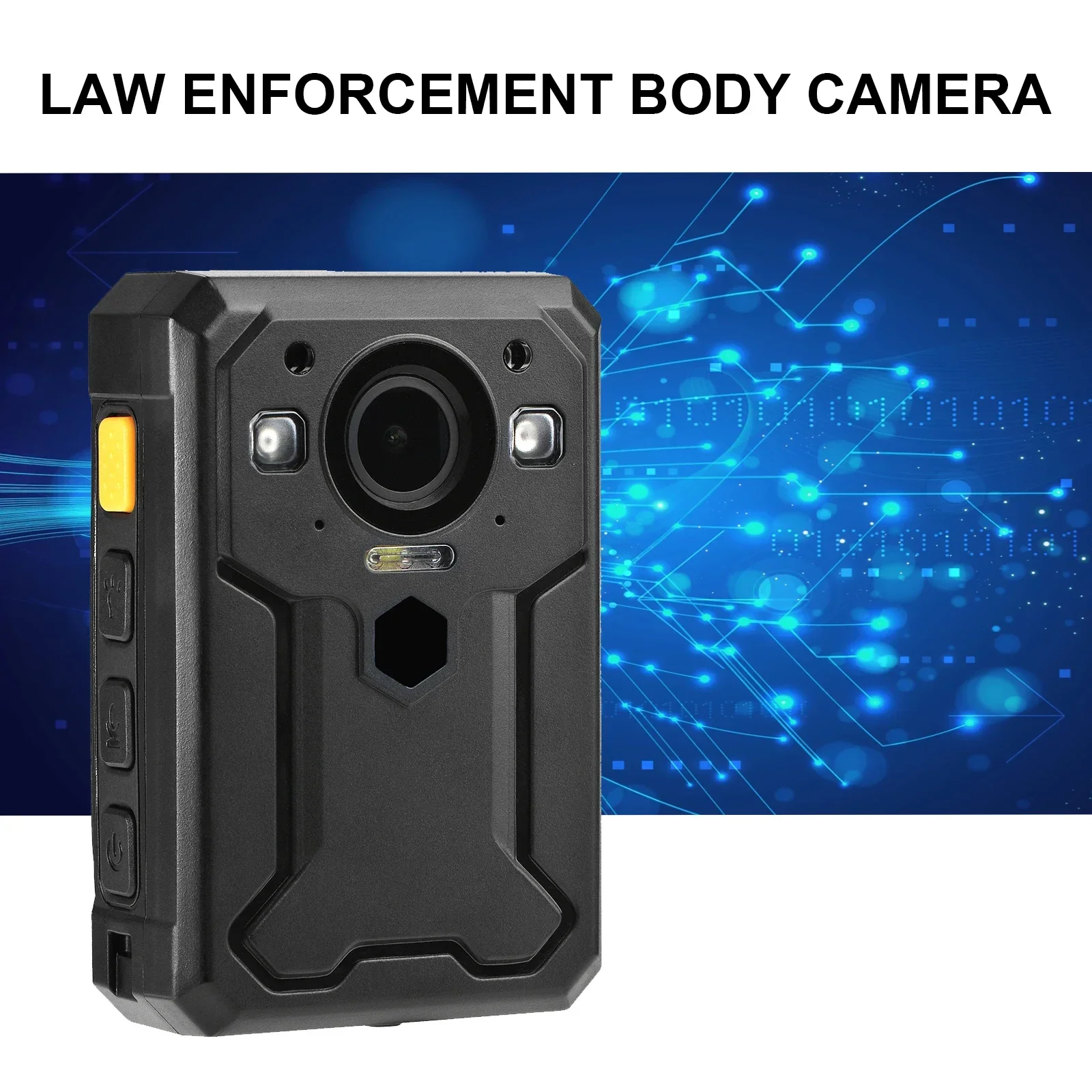 BC607 Body Worn Camera HD 1440P 4G Live broadcast in real time with GPS Track Night Vision IP67 waterproof Portable Body Camera