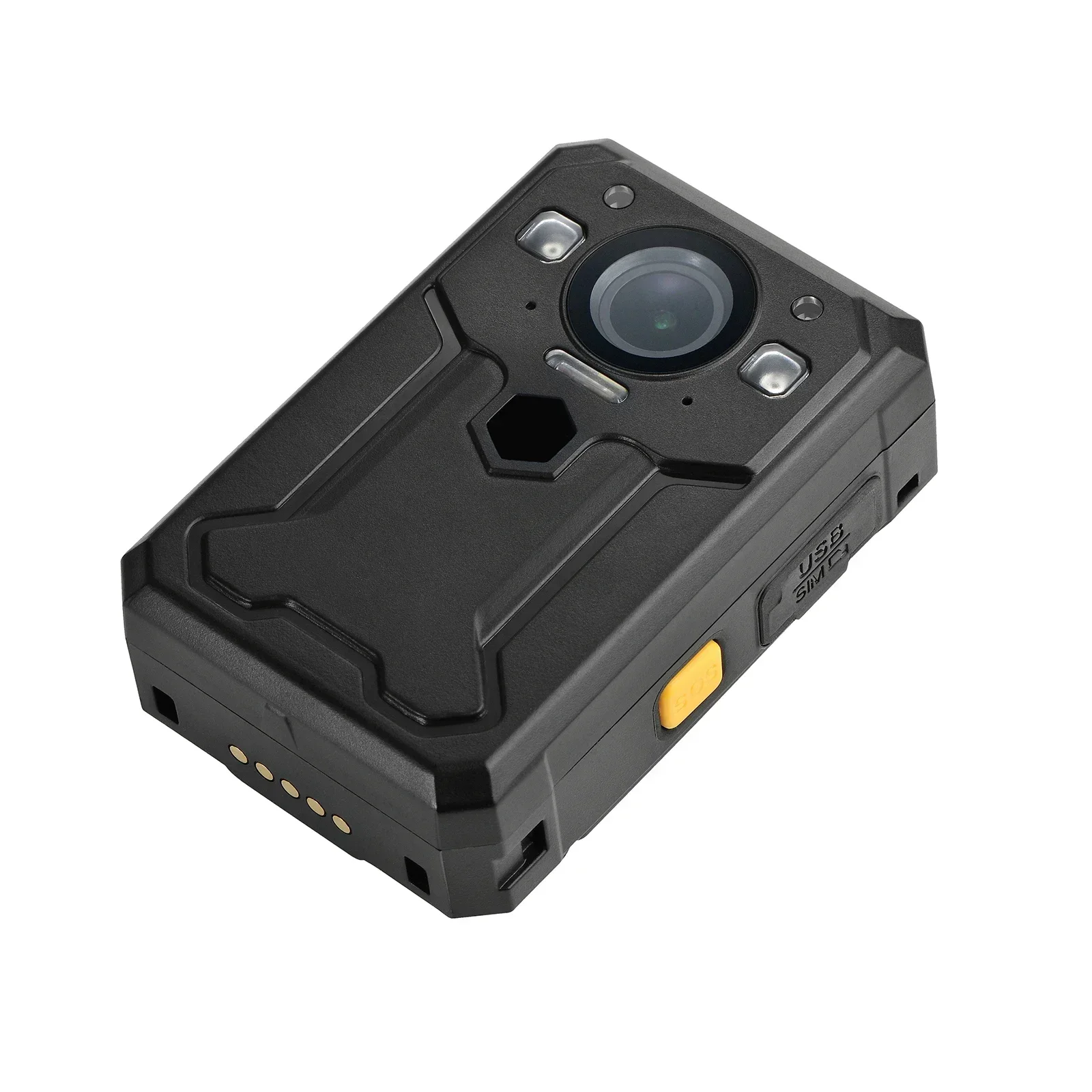 BC607 Body Worn Camera HD 1440P 4G Live broadcast in real time with GPS Track Night Vision IP67 waterproof Portable Body Camera