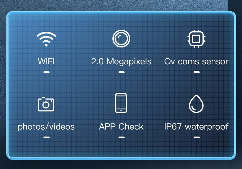 KERUI 2MP Industrial Endoscope Camera Single/Dual Lens Mini Inspection Camera for Iphone Waterproof Pipeline Borescope Type C