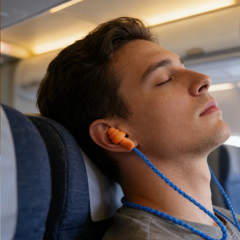 5pcs Professional Earplugs for Noise Preventionnoise Prevention Work Sleep Artifact Anti Noise and Soundproof Earplugs with Wire