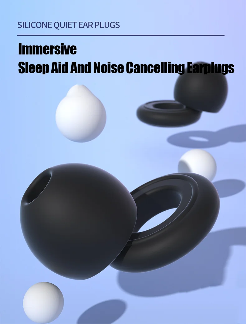 Loop Ear Plugs Sleeping Noise Canceling Ear Plugs Waterproof Swimming Silicone Ear Breed Stuffer Children's Hear Protector