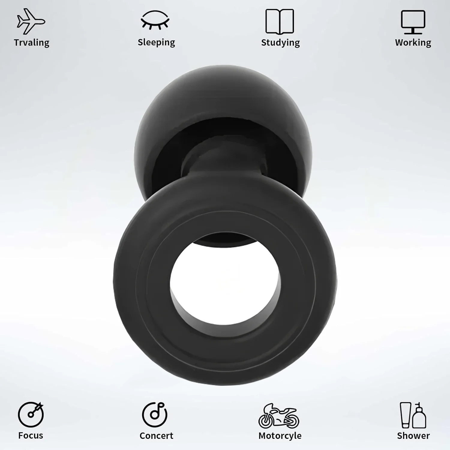 Loop Ear Plugs Sleeping Noise Canceling Ear Plugs Waterproof Swimming Silicone Ear Breed Stuffer Children's Hear Protector