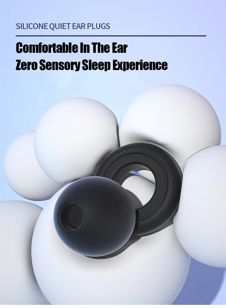 Loop Ear Plugs Sleeping Noise Canceling Ear Plugs Waterproof Swimming Silicone Ear Breed Stuffer Children's Hear Protector
